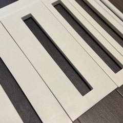 美品　ニトリ　洗面台下収納 伸縮フリーラック クラネの画像