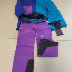 中古品:フェニックス phenix WOMEN Spantik 3L ジャケットRB&WOMEN Spantik 3L パンツPU Sサイズ上下セットの画像