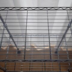 アイリスオーヤマ メタルミニラック本体 5段 キャスター付き ポール径19mm 幅55×奥行35×高さ174.5cm スチールラック サビに強い 防サビ加工 銀ラック 棚 MTO-5518Cの画像