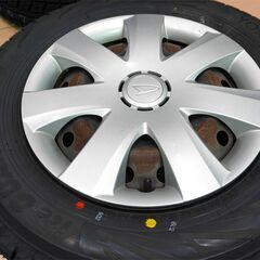 冬タイヤ新品【タント】軽自動車 145/80R13 冬のスタッドレスタイヤ 13インチ ホイールセット4本価格 ダイハツ　タント純正　L375S　L385S ヨコハマ　アイスガード7の画像