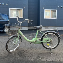 【札幌市】【本日引取希望】子供用自転車 パンク 鍵なしの画像