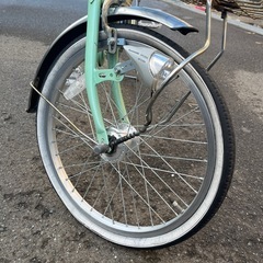 【札幌市】【本日引取希望】子供用自転車 パンク 鍵なしの画像