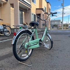 【札幌市】【本日引取希望】子供用自転車 パンク 鍵なしの画像