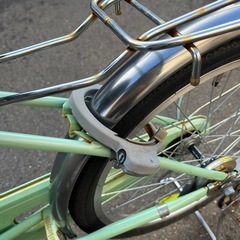 【札幌市】【本日引取希望】子供用自転車 パンク 鍵なしの画像