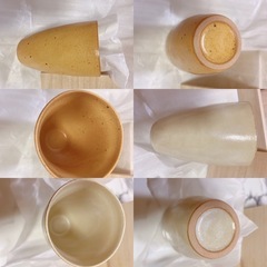 【新品】陶器で味わう極上の時間 麦酒杯ペアの画像