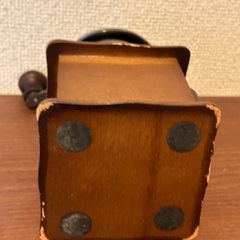 クラシックデザイン 木製コーヒーミル 手動式 粗挽き〜細挽き対応の画像