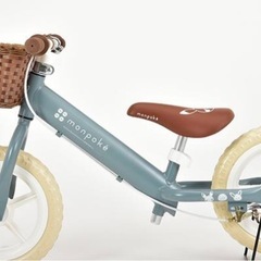 モンポケ　キックバイク　トレーニングバイク　ストライダーの画像