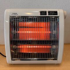 2024年製 数回使用 YUASA 電気ストーブ YTK-D800E ホワイトの画像