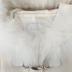 レディース　コート　ファー　冬　モコモコ　セシルマクビー
の画像