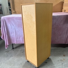 チェスト　キャスター付き　5段　引き出しプラスチック　中古の画像