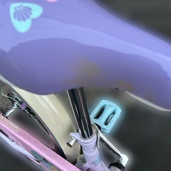 ディズニープリンセス　18インチ　自転車の画像