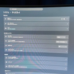 PCゲーミングモニター曲面ウルトラワイド　34インチの画像