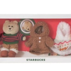 スタバ ホリデー2025ベアリスタMiniセットの画像