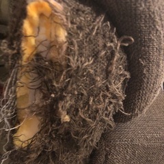 ニトリ　2人掛けソファ 布張りタイプ (ナルタ 布KD BR)の画像