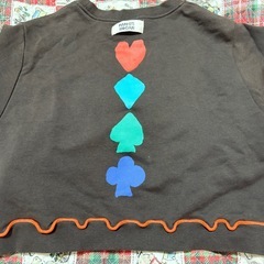 マーキーズ トランプ トレーナー 100 カラフル 起毛の画像