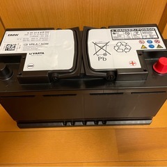 ⭐️BMW純正⭐️アイドリングストップ用バッテリー🟪BMW 320 i （2014年）(平成26年式）から取り外しました🟪去年、2024年2月に新品購入🟪。の画像