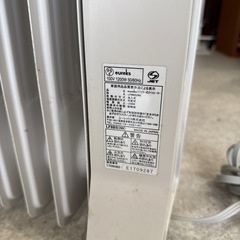 eureks オイルラジエターヒーターの画像
