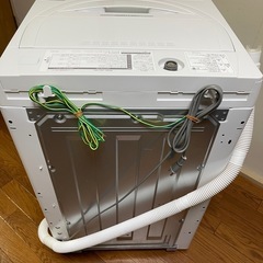  SHARP 洗濯機 5.5kg 2023年製 美品 ほぼ新品 ES-GE5GJの画像