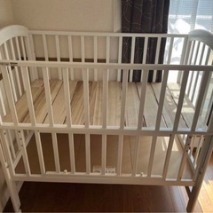 Katoji カトージ ハイポジション ベビー ベッド
 アーチ 70×120cmの画像