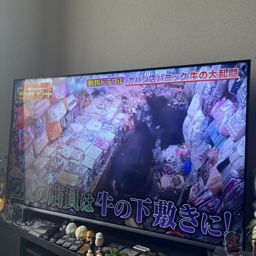 4K対応 液晶テレビ49型 2019年製 値下げしました