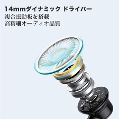 USB Type C イヤホンマイク インナーイヤー型 の画像