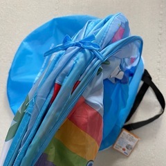 ドラえもん　キッズテント　ベビートンネル　ワンタッチでたためるの画像