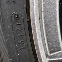 スタッドレスタイヤ+アルミホイールセット　175/65R15の画像