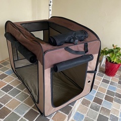 折りたたみペットケージの画像