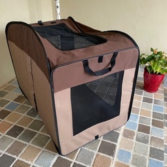 折りたたみペットケージの画像