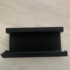 山崎実業(Yamazaki) トレー付きマグネット アンブレラホルダー ブラック 約W20XD7XH9.5cm スマート 傘立て 玄関扉収納 フック付き 5042の画像