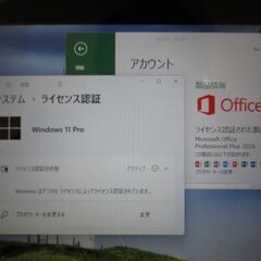古PC引き取り可 富士通 Core m5 Windows11 Pro / Office 2016 Professional インストール済（ライセンス認証済）タブレットPCの画像