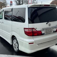 国提携ローン！！全国納車始めました！！アルファードＧ！3.0ＭＳ！特別価格コミコミ35万円！　4ＷＤ　サンルーフ　両側スライドドア　Bカメラ　キーレス　ナビ　エアバック　盗難防止システムの画像