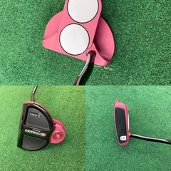 【ドリーム川西店御来店限定】☆ジモティー見たよ♪割引☆ 開催中！ODYSSEY/O-WORK PINK パター/32インチ【99560000005978】の画像