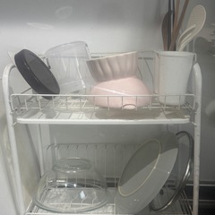キッチン食器ラックの画像