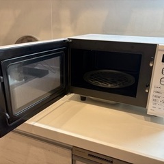 電子レンジ SHARP RE-CE5-KW 2018年製の画像