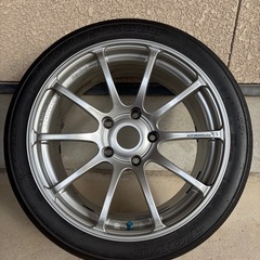 ADVAN Racing RS アドバンレーシングRS 18インチ　PCD130 Porsche ポルシェ 911 996 997の画像