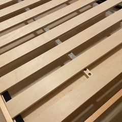 セミダブル　ベッド　すのこの画像