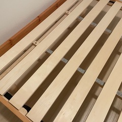 セミダブル　ベッド　すのこの画像