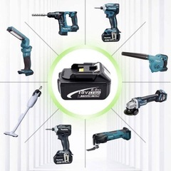 makita18v6.0ah互換バッテリー1個→1500円の画像