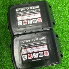 makita18v6.0ah互換バッテリー1個→1500円の画像