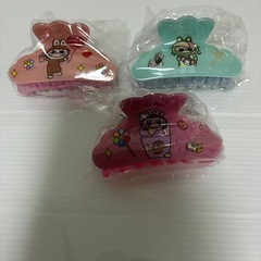 ラブブヘアークリップの画像