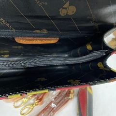 Double fish ハンドバッグ メッセンジャーバッグ カラフル コンパクトバック 1109-015の画像