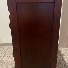 🔻お引き取り希望🔻カリモク　天然木　アンティーク　サイドテーブル　キャビネットの画像
