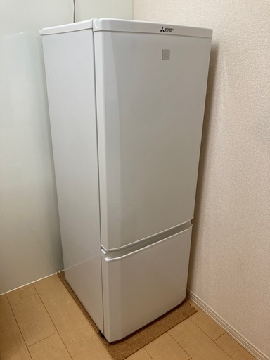三菱ノンフロン冷凍冷蔵庫 MR-P17EC-KW形 168L