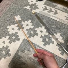 指揮棒　33cm 木製の画像