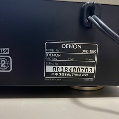 DENON AVサラウンドアンプ AVC-1550 DVD-1500セットの画像