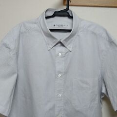 鎌倉シャツ 半袖ワイシャツ LLの画像