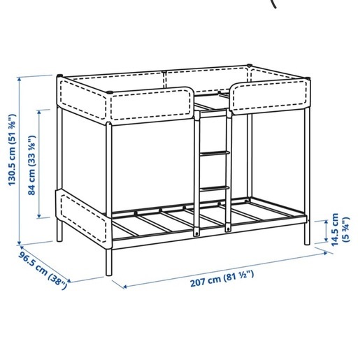決まりました。IKEA2段ベッド