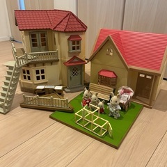 シルバニアファミリー　家、人形、その他の画像