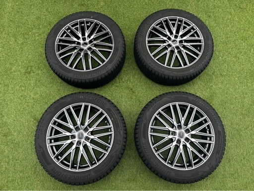 ブリヂストン 19インチ スタッドレスタイヤ ホイールセット アルヴェル 40系